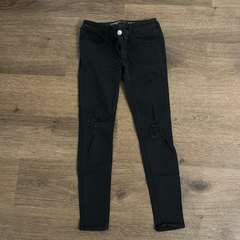 American Eagle Black jeggings